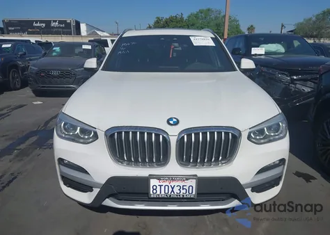 2020 BMW X3 Sdrive30I z USA, uszkodzony, nr VIN 5UXTY3C02L9C76183